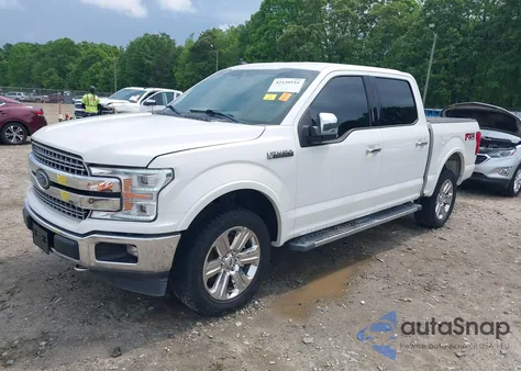 2020 Ford F-150 Lariat from USA, damaged, VIN 1FTEW1E45LKD37553